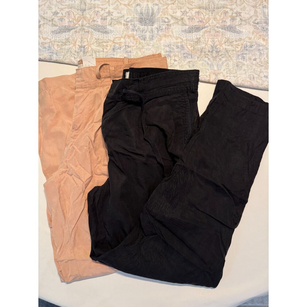 Lou & Grey Fluid Utility Drawstring Pants - one NWT